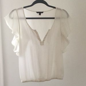 💕American Eagle blouse. WHITE. XS very SOFT! 💕💕